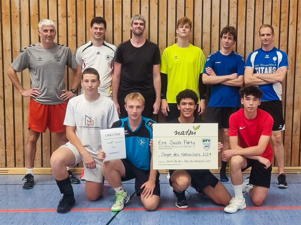 Mannschaftsfoto Herren 1 Sieger Natsu Cup 2024